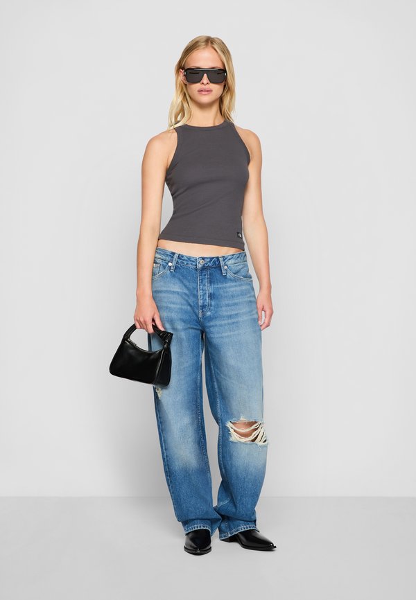EXCLUSIVE 90S LOOSE - Wide Leg - denim dark2