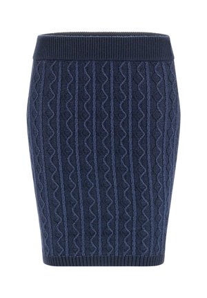 Guess KURZER - Minigonna - blau