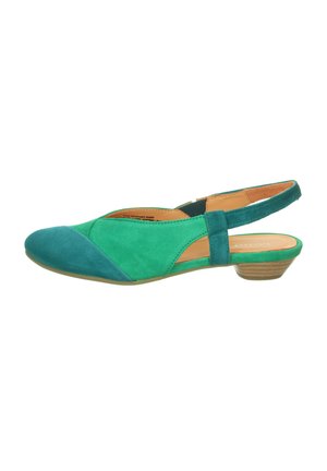 Classic heels - green kombi