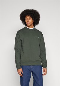 Samsøe Samsøe NORSBRO CREW NECK - Mikina - climbing ivy