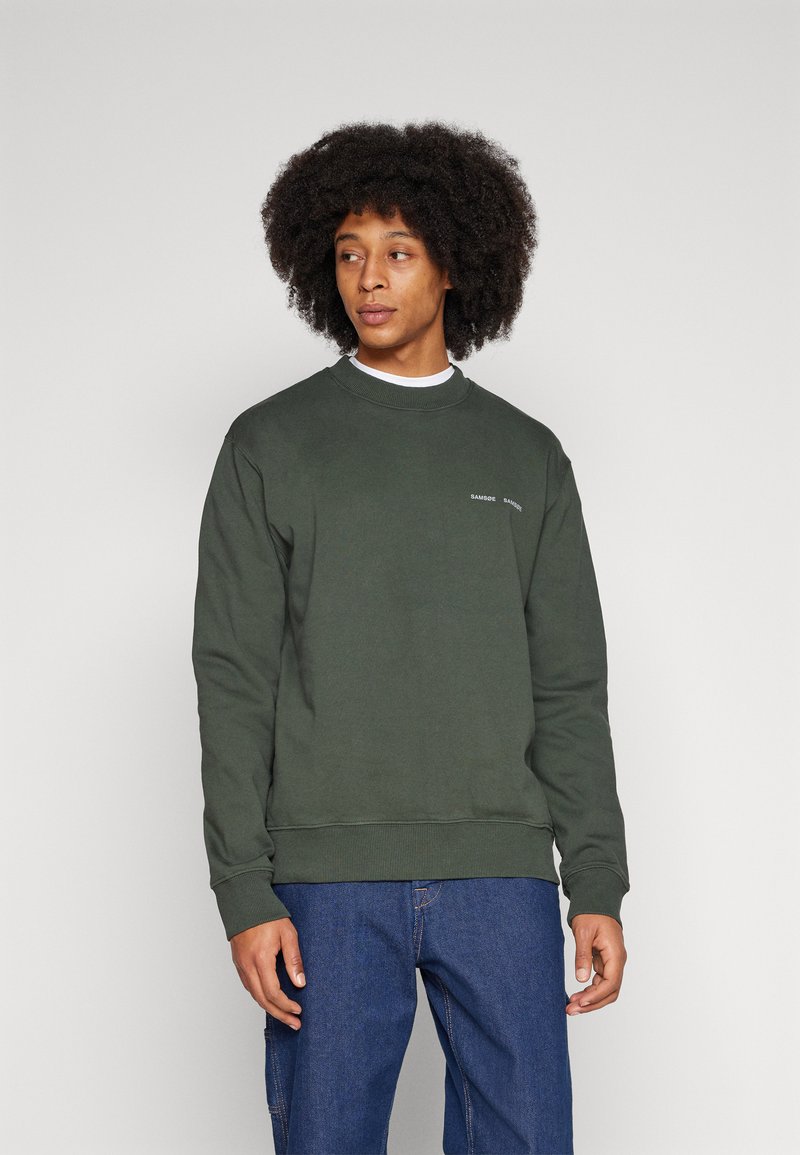 Samsøe Samsøe NORSBRO CREW NECK - Melegítőfelső - climbing ivy