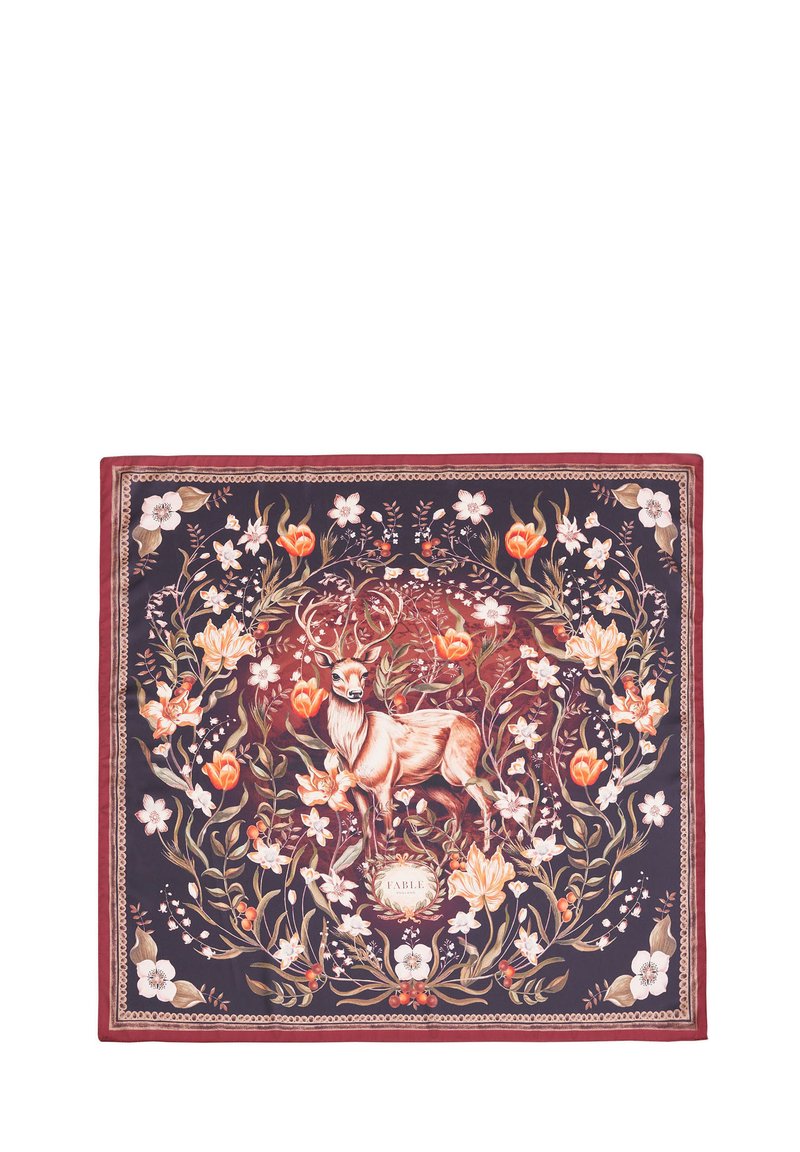 FABLE ENGLAND AURORA TALES SQUARE - Fular - chocolate/peach/marrón ...