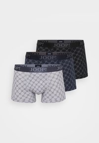 3 PACK - Boxerbriefs - black/dark blue/grey