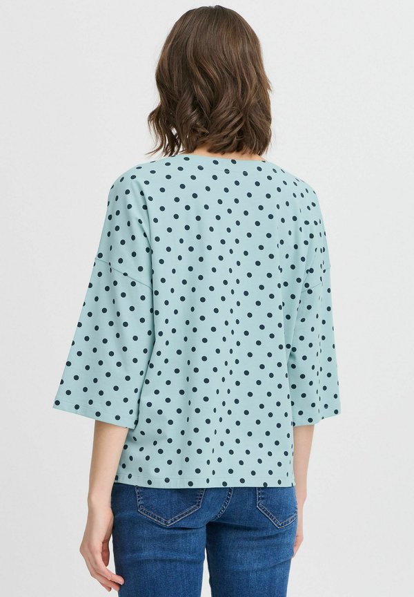 FRSIVA - Print T-shirt - aquifer mix2