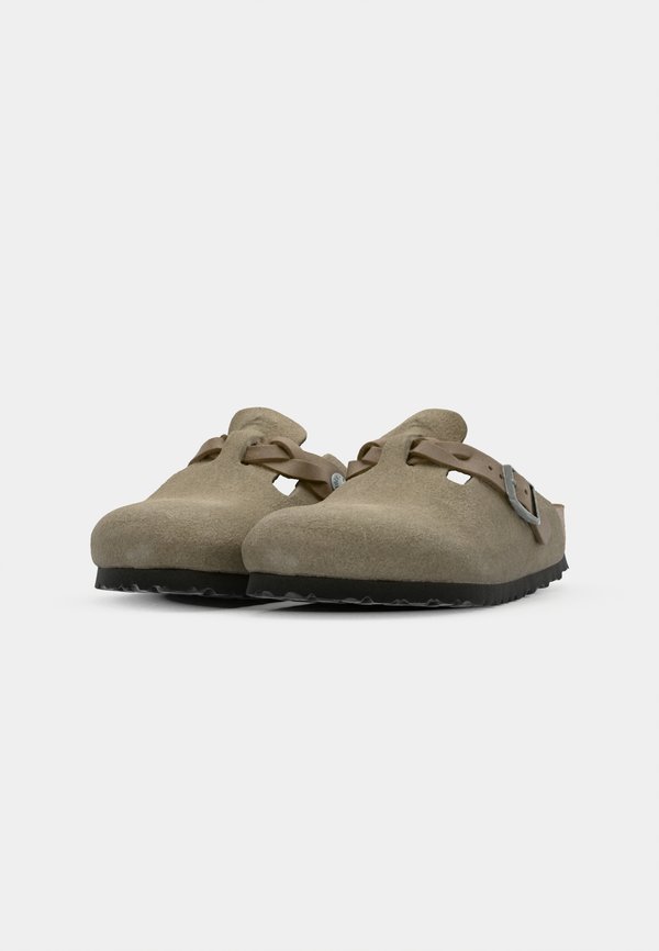 BOSTON LEVE BRAIDED NARROW - Slippers - taupe2