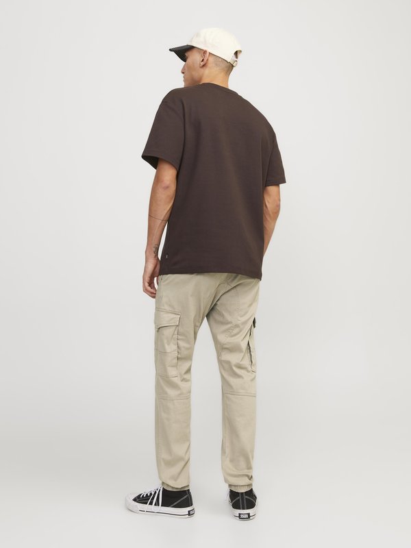 JJIPAUL JJFLAKE - Cargo trousers - crockery2