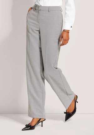 Trousers - stone grey natural white