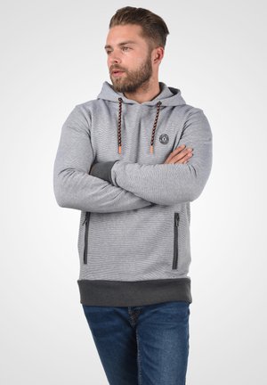 SDRAFFA - Jersey con capucha - grey melange