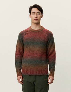 BRAD GRADIENT - Pullover - dark clay orange