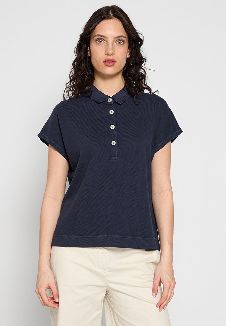 Marc O’Polo Poloshirt donkerblauw Marc O’Polo Poloshirt donkerblauw