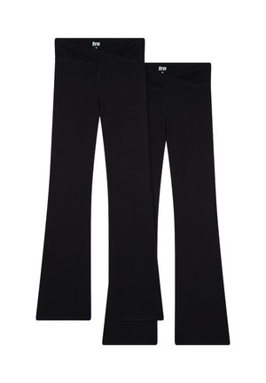 PACK 2 A ZAMPA - Pantaloni - 2x Black