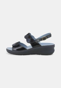 Melluso Sandali con zeppa - blu notte