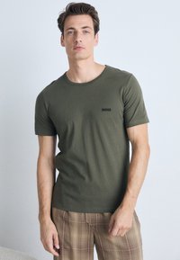 BOSS CLASSIC 3 PACK - Apakškrekls - dark blue/khaki/beige