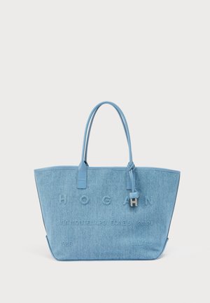 ADDRESS SHOPPING MEDIA - Tote bag - blue