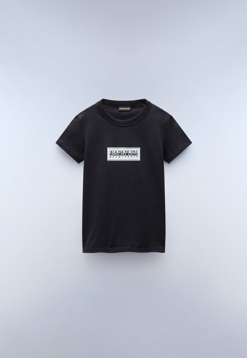 Napapijri T-shirt print zwart Napapijri T-shirt print zwart