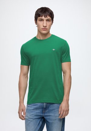 GANT REG SHIELD  - T-shirt basique - wild green