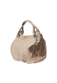 DrachenLeder Handtas - helltaupe braun
