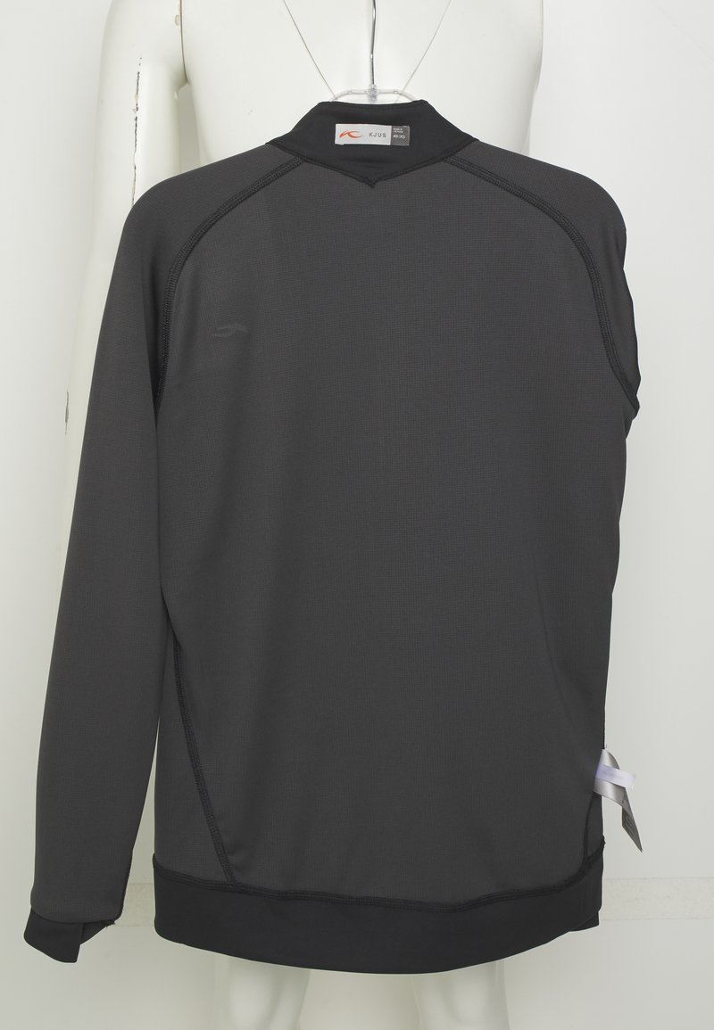 Herren Sportbekleidung | Kjus MEN KEANO HALF ZIP Sweatshirt black melange/schwarz - QX01655 Herren Sportbekleidung | Kjus MEN KEANO HALF ZIP Sweatshirt black melange/schwarz - QX01655