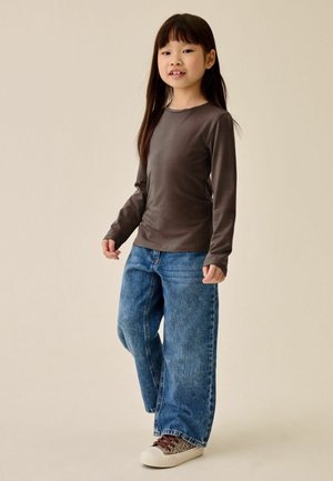 Next, REGULAR FIT - SUPERSOFT LONG SLEEVE TOP - Long sleeved top - chocolate brown