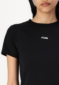 LOIS Jeans NEW EMMA CENTER - Základné tričko - black
