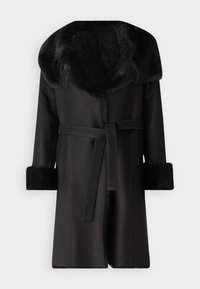 FLO  - Klassikaline mantel - black