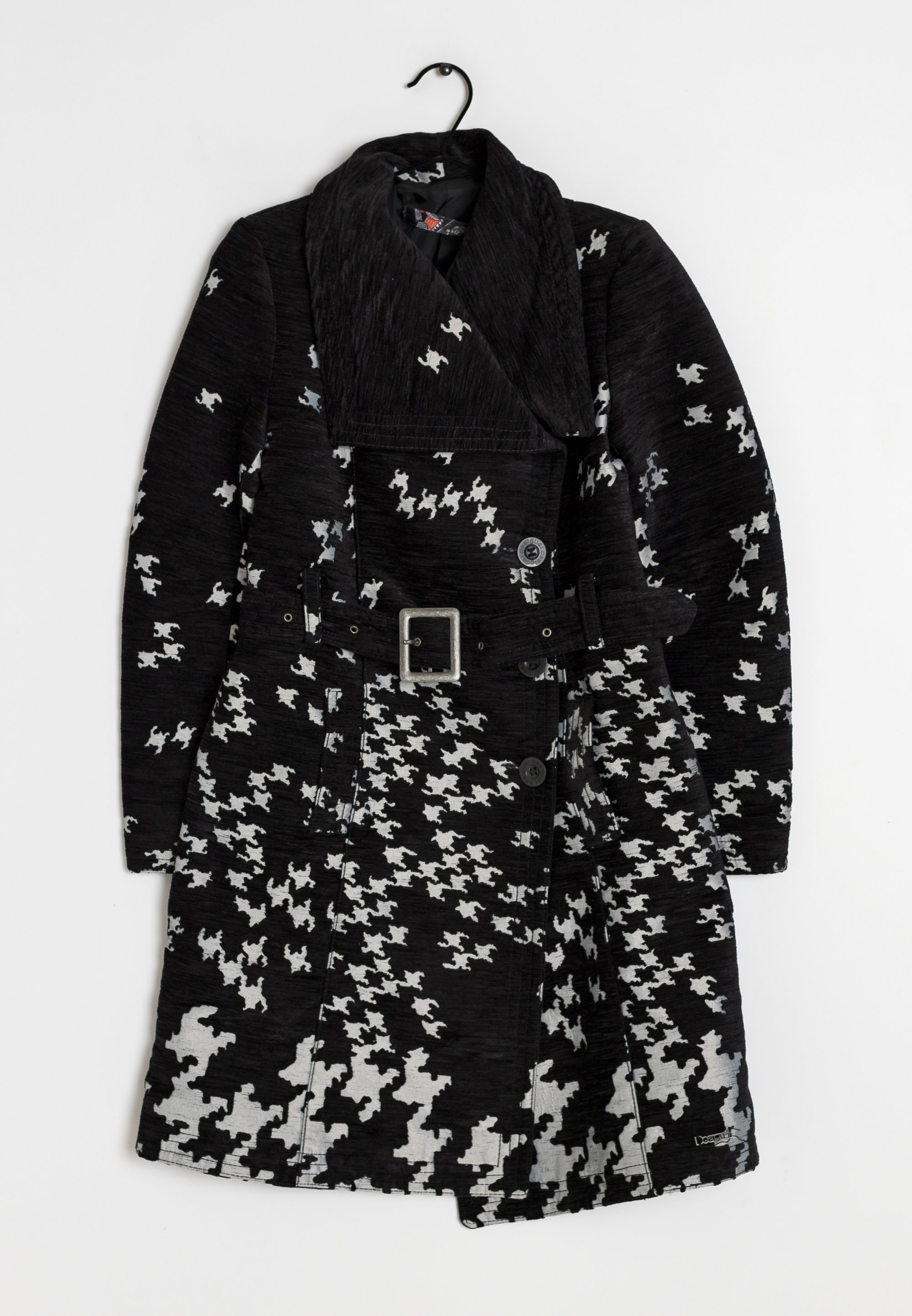 Desigual Abrigo clásico black/negro (Segunda mano)