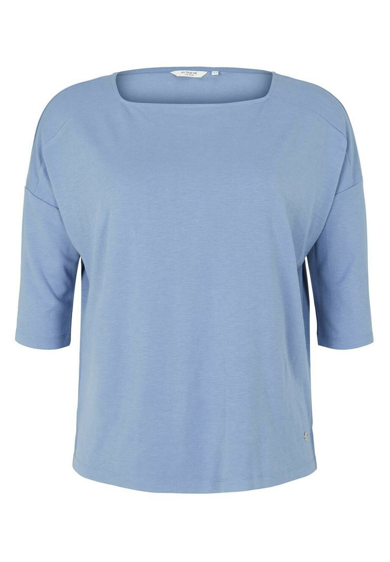 Damen T-Shirts | MY TRUE ME TOM TAILOR MIT QUADRATISCHEM Langarmshirt light blue/hellblau - RS82092 Damen T-Shirts | MY TRUE ME TOM TAILOR MIT QUADRATISCHEM Langarmshirt light blue/hellblau - RS82092