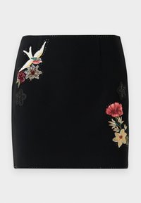 WESTERN AMOUR DORIS SKIRT - Minigonna - black