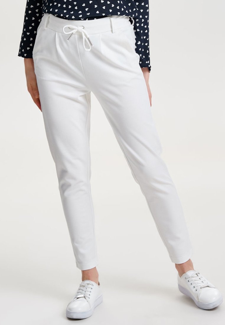 ONLY - ONLPOPTRASH LIFE EASY COL  NOOS - Pantalon classique - off-white, Agrandir