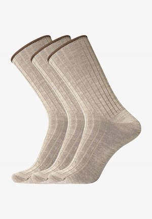 Dovre 3 PACK - Socken - light sand