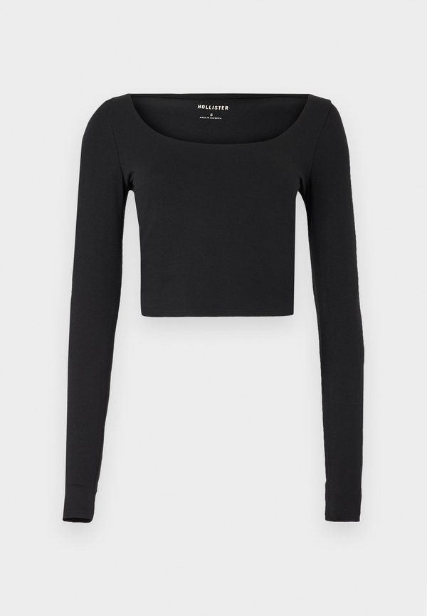 Soft Stretch Seamless Fabric Scoop Top - Long sleeved top2