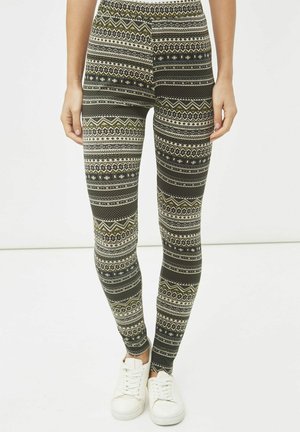 DE ESTAMPADO CON CINTURILLA ELÁSTICA - Leggings - verde