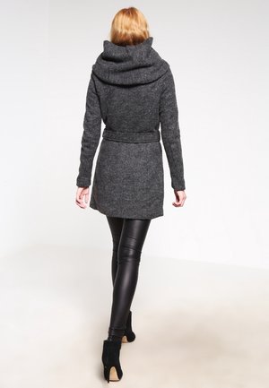 Klassisk kappa / rock - mottled dark grey