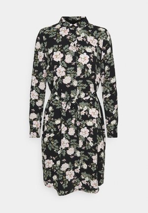 VMSAGA COLLAR SHIRT DRESS - Paitamekko - black/fannie