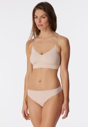 Schiesser 2-ER PACK INVISIBLE SOFT - G-strenge - sand