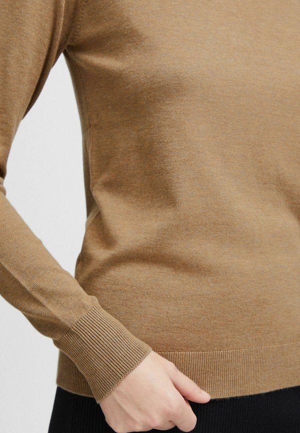 BYMORLA - Jumper - sepia tint melange2