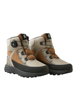 HALLAVA QUICKLOCK UNISEX - Boots snowboard - earthy beige