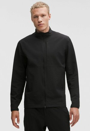 GRID FULL-ZIP - Flísová bunda - black