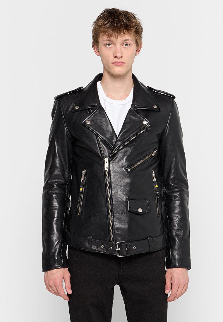 BLK DNM Leren jas zwart BLK DNM Leren jas zwart