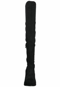 Tamaris Overkneeskor - black