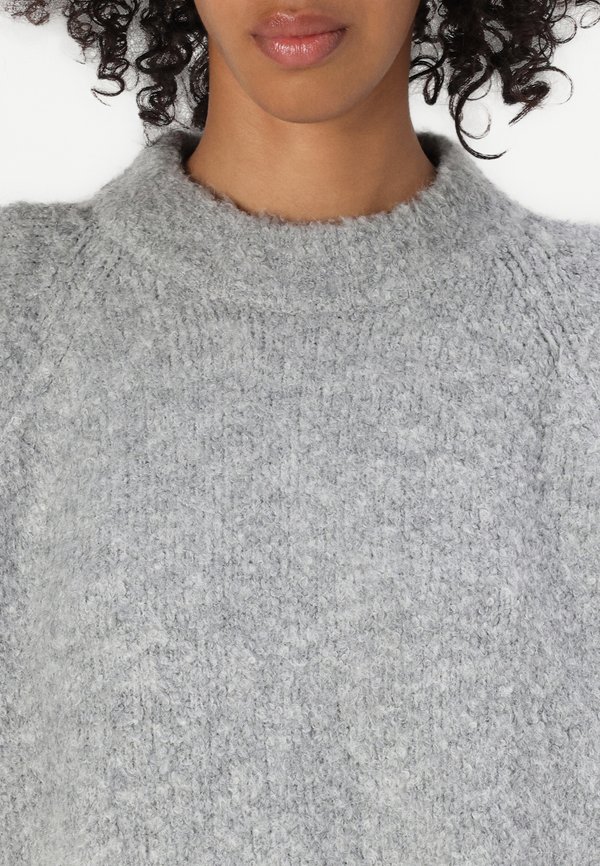 GARNET CURLY  - Jumper - sharkskin2