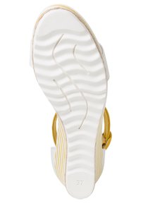 Marco Tozzi BY GUIDO MARIA KRETSCHMER - High Heel Sandalette - white/yellow