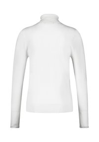 Taifun LANGARM RUND BASIC MIT ROLLKRAGEN - Strickpullover - offwhite