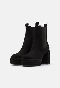 Kennel + Schmenger CLIP - Botines con plataforma - schwarz