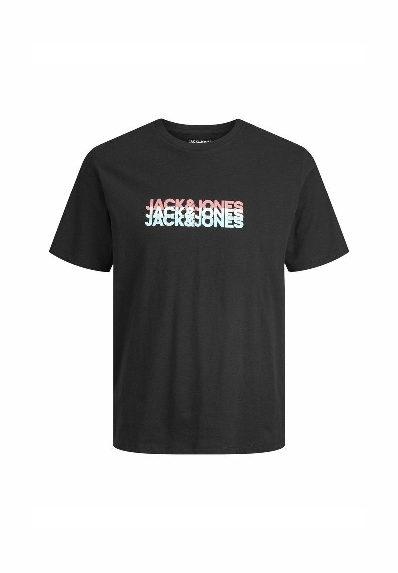 jack & jones T-shirt print zwart