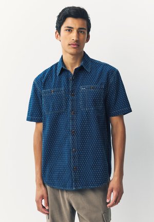 REGULAR FIT - SHORT SLEEVE - Košeľa - indigo blue