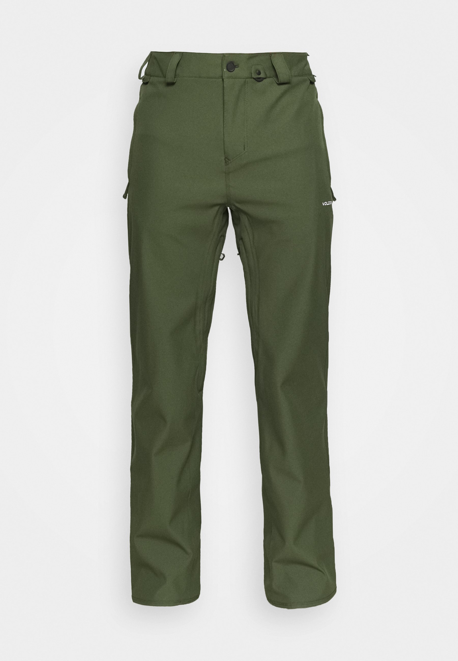 Volcom FREAKIN SNOW CHINO - Pantaloni da neve - saturated green/verde scuro  - Zalando