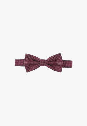 Seidenfalter BASIC PICOTÉ - Bow tie - wein
