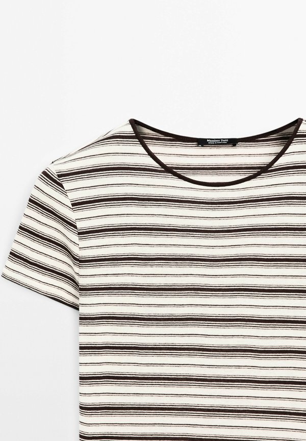 STRIPED RETRO - Print T-shirt2