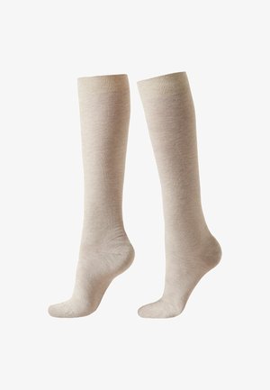 Chaussettes hautes - hautfarben natural sand blend